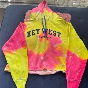 Key West Florida Tie-Dye Hoodie fits medium